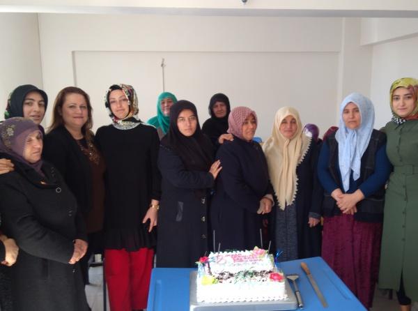 8 mart Kadınlar Günü Halk Eğitim Merkezinde Kutlandı.